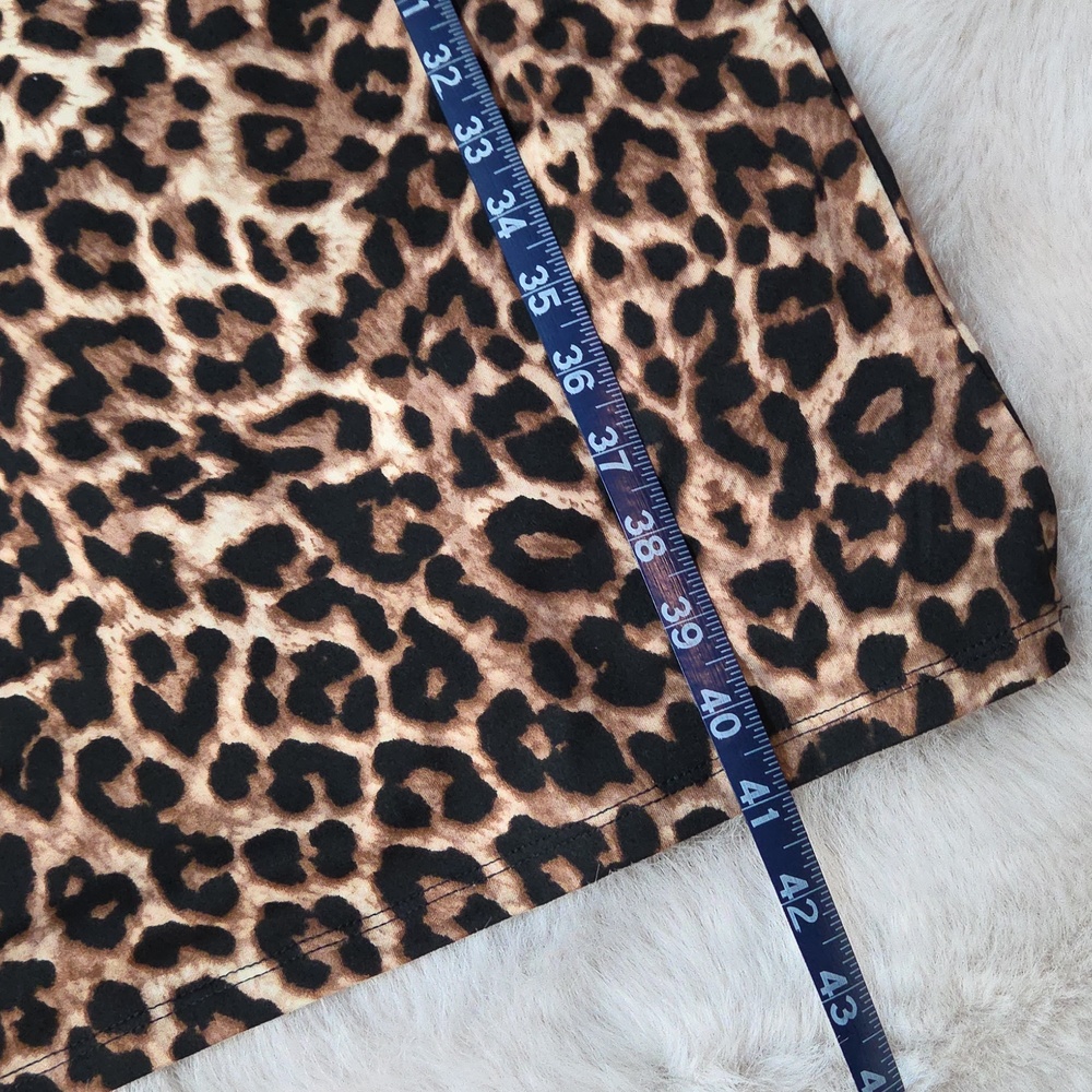 Fashion Nova Leopard Print Midi Dress - Picture 3 of 5